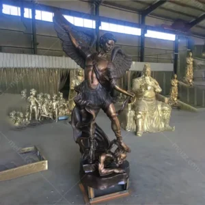 Archangel Michael Bronze Statue
