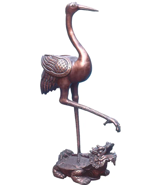 Crane Statues