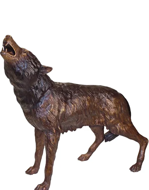 Wolf Statues