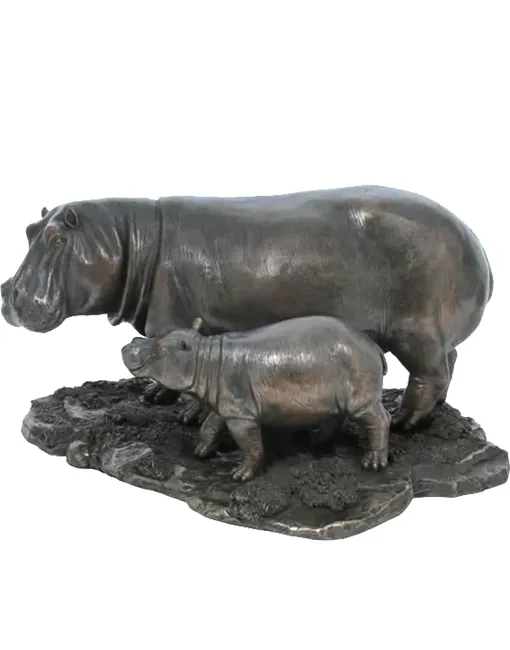 Hippo Statues