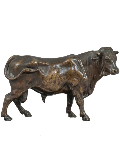 Bronze Bull Sculptures