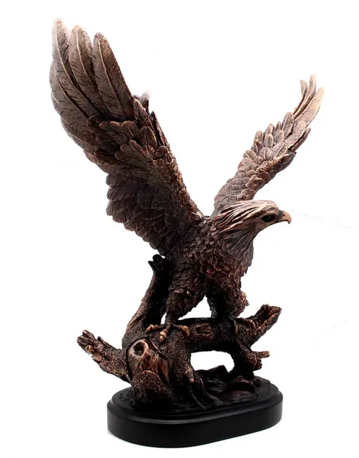 Bronze Eagle Sculptures