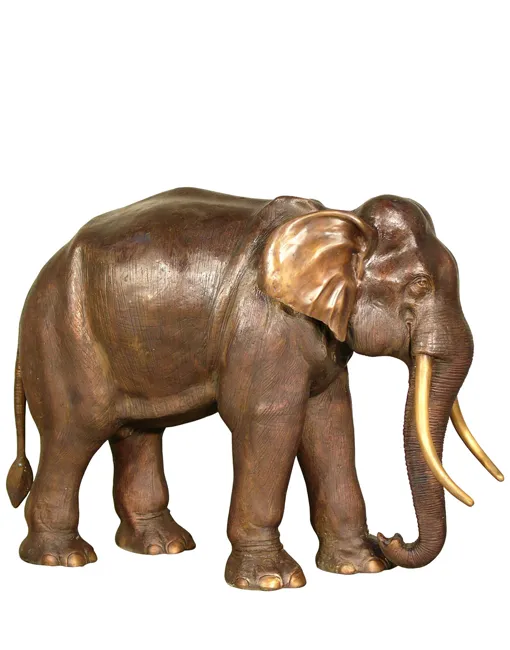 Bronze Elephant Sculptures