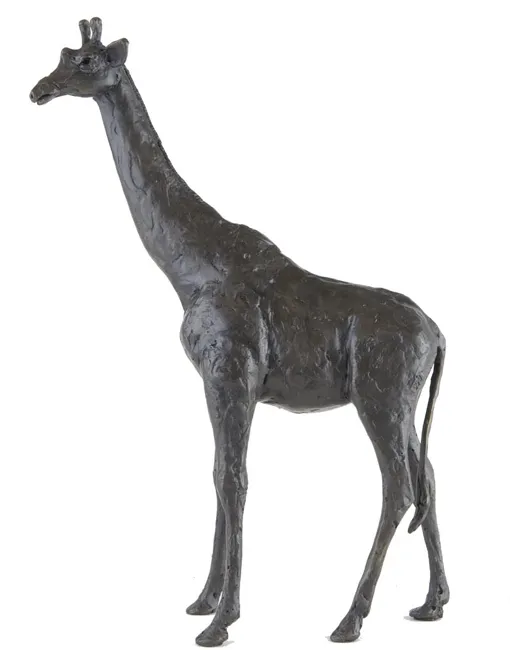 Bronze Giraffe Sculptures