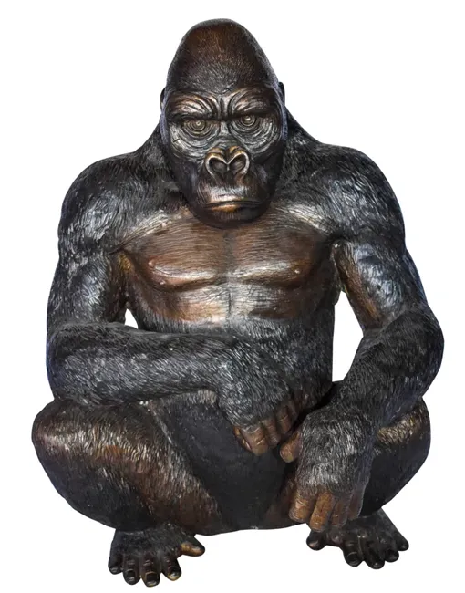 Bronze Gorilla Sculptures