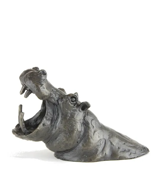 Bronze Hippo Sculptures