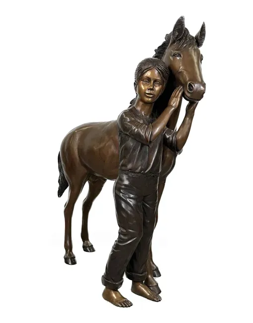 Bronze Horse Sculptures