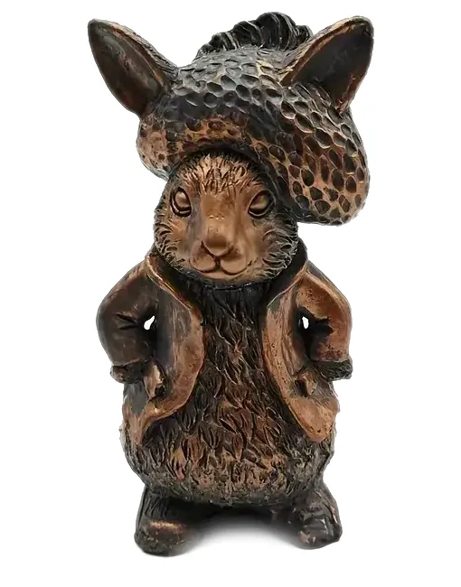 Bronze Rabbit Sculptures
