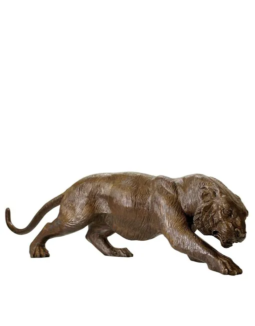 Bronze Tiger Sculptures