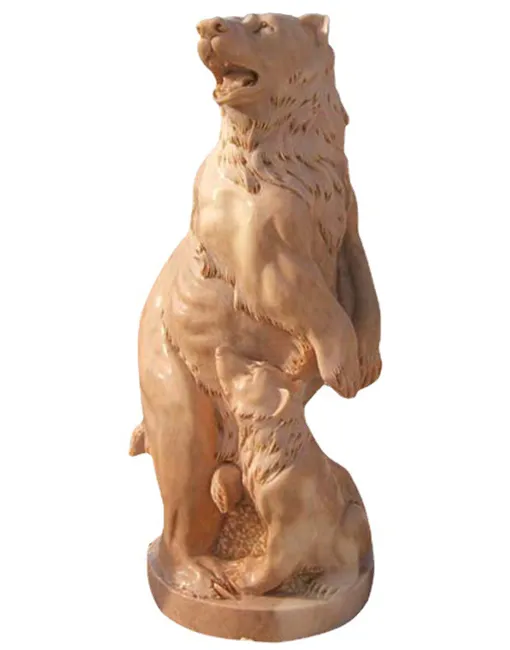 Marble Bear Sculptures