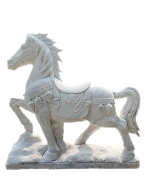 Marble Horse Sculptures