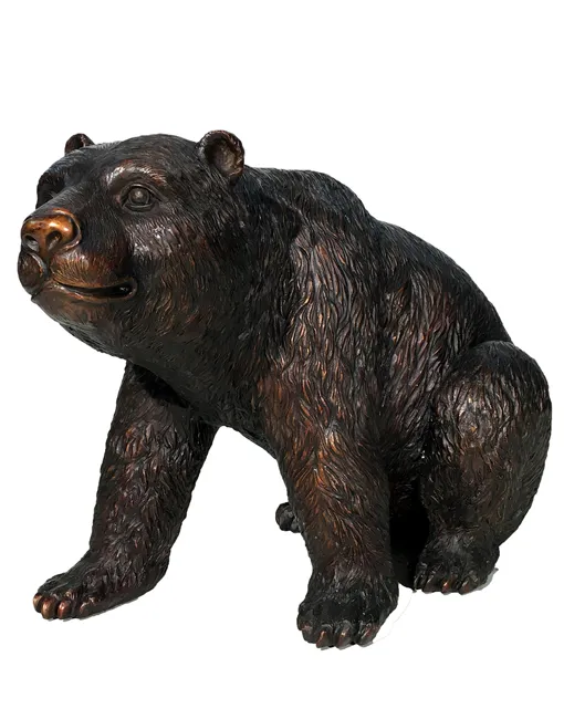 Bronze Bear Sculptures