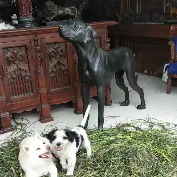 Bronze Labrador Sculpture