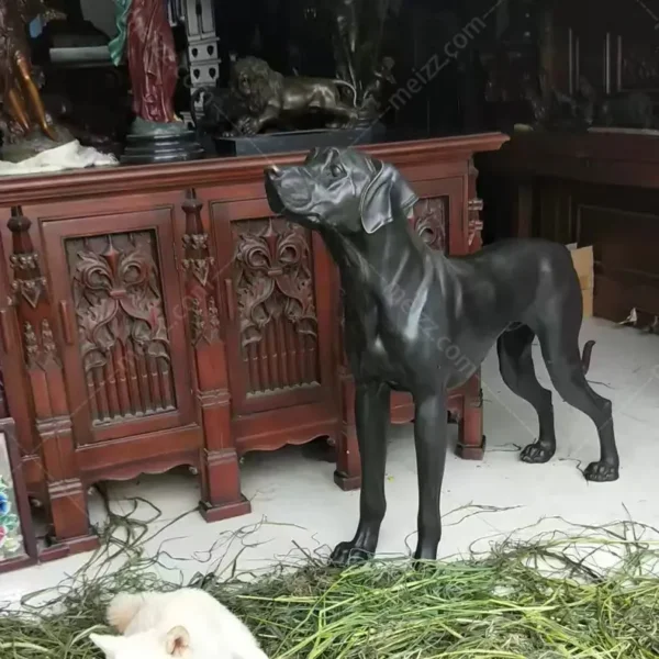 Bronze Labrador Sculpture