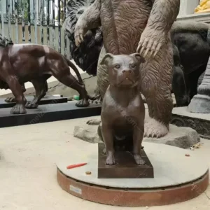 pit bull statues for sale