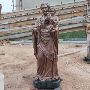 st joseph and jesus statue