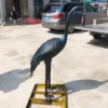 Garden Crane Sculpture