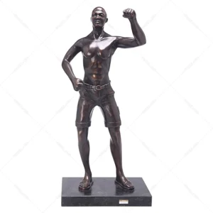 bronze man sculpture