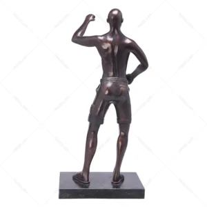 bronze man sculpture