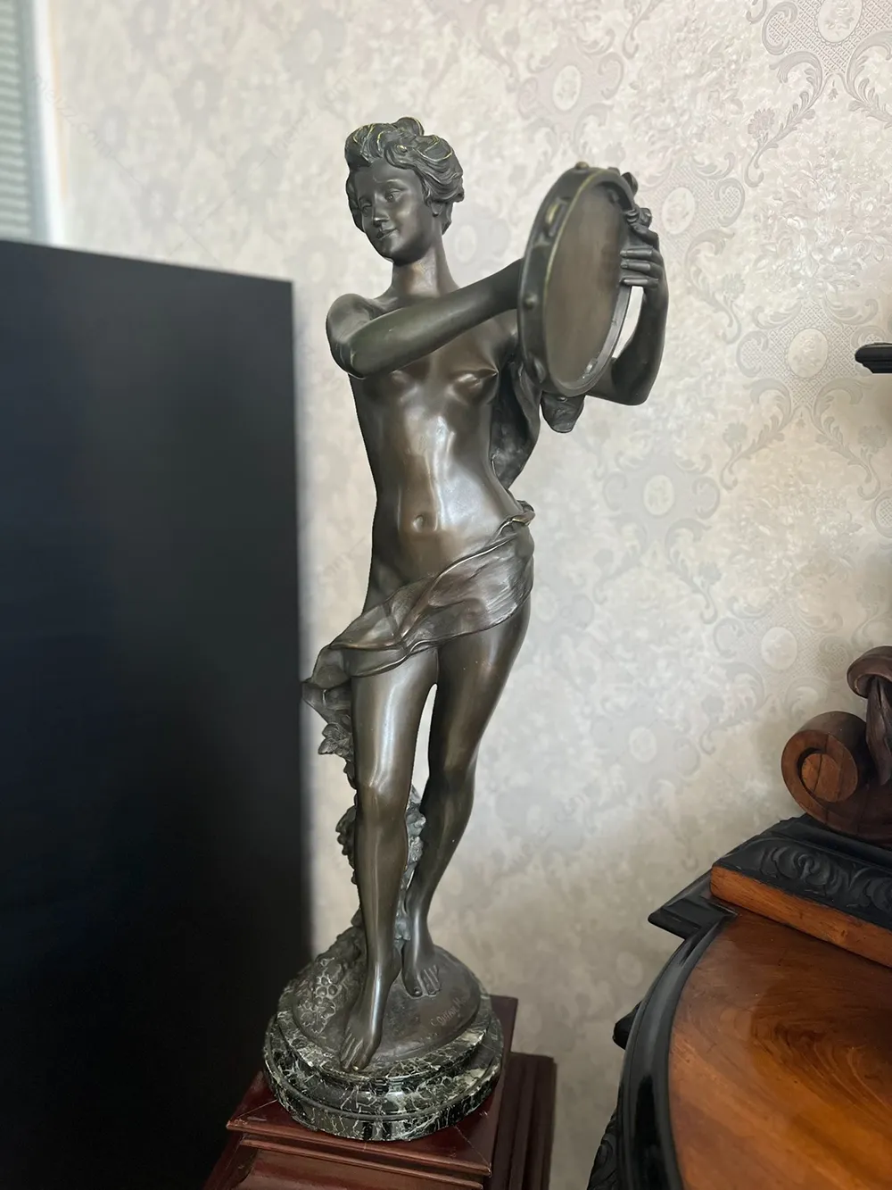 Bronze Dancer Statue