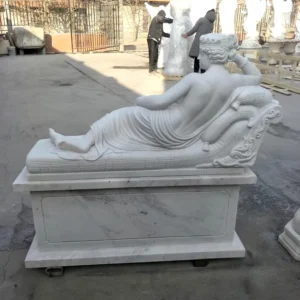 Antonio Canova Venus Victrix Garden Marble Sculpture