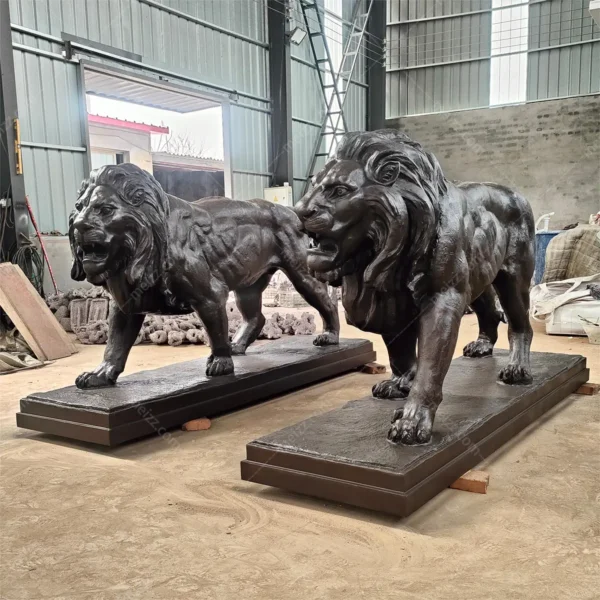 lion statue for house