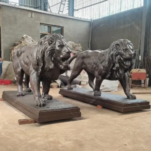 lion statue for house