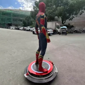 full size spiderman statue