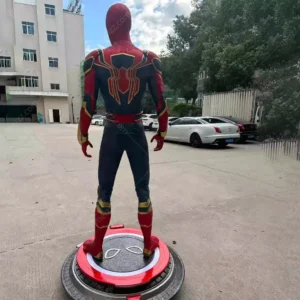 full size spiderman statue