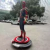 Marvel Hero Full Size Spiderman Statue Glowing Model