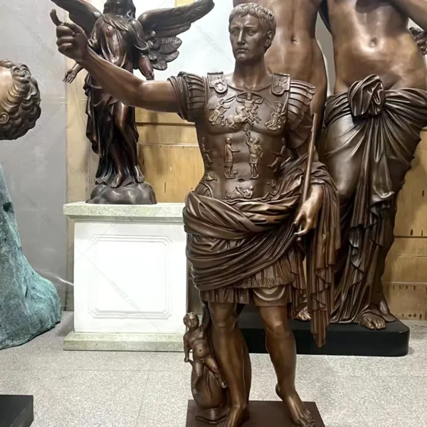 Augustus Bronze Statue