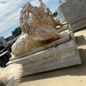 marble lion statue for sale