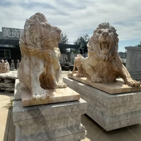 marble lion statue for sale