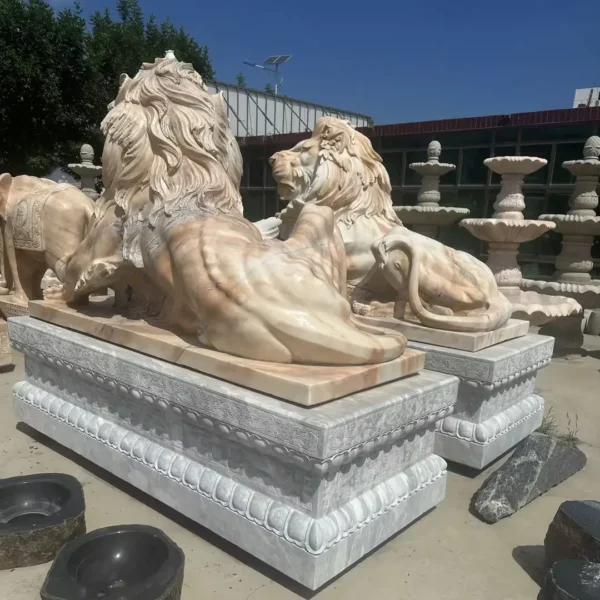 marble lion statue for sale