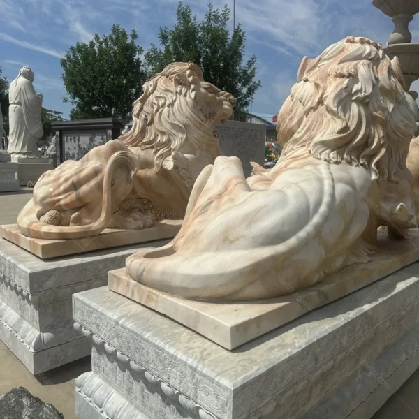 marble lion statue for sale