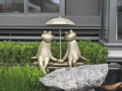 Funny Frog Garden Ornaments