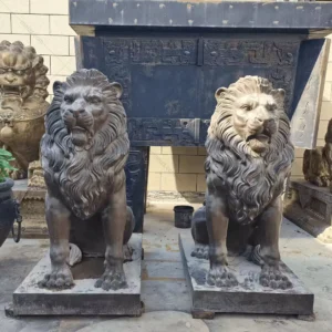 Lion Statues for Driveway