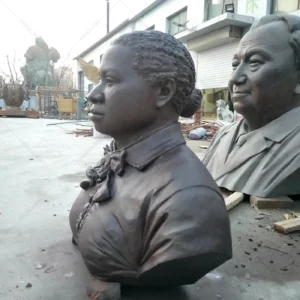 african bust sculpture