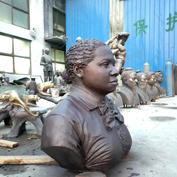 african bust sculpture