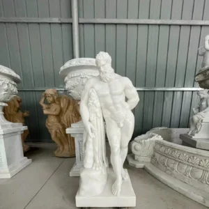 hercules stone statue