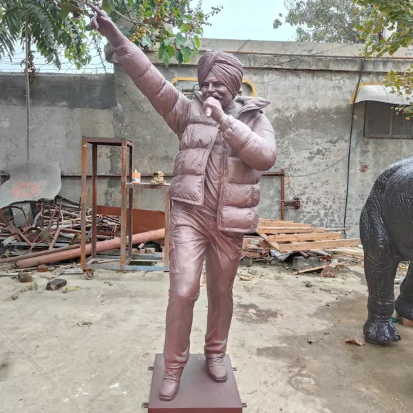 sidhu moose wala statue