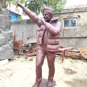 sidhu moose wala statue