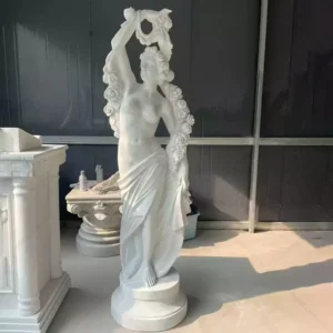 flora garden statue