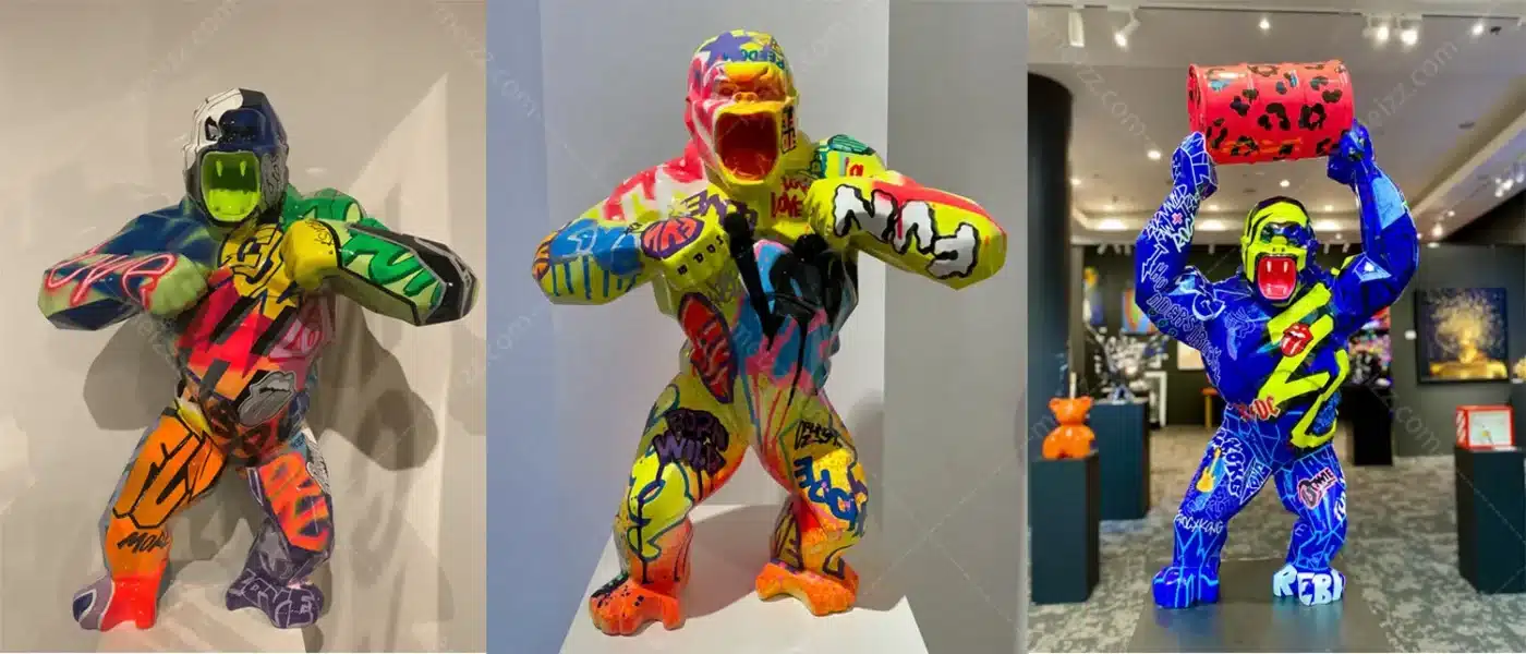 Wild Kong Sculpture