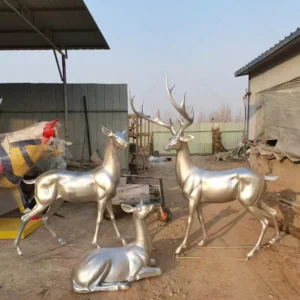 large deer lawn ornaments