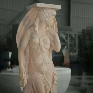 marble statue column