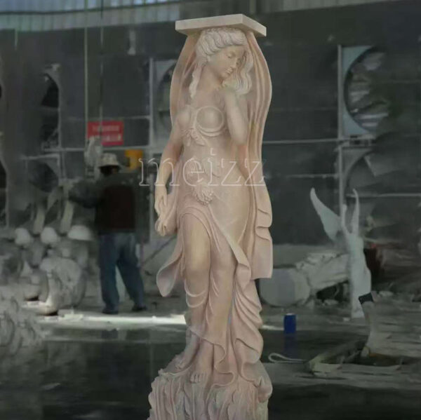 marble statue column