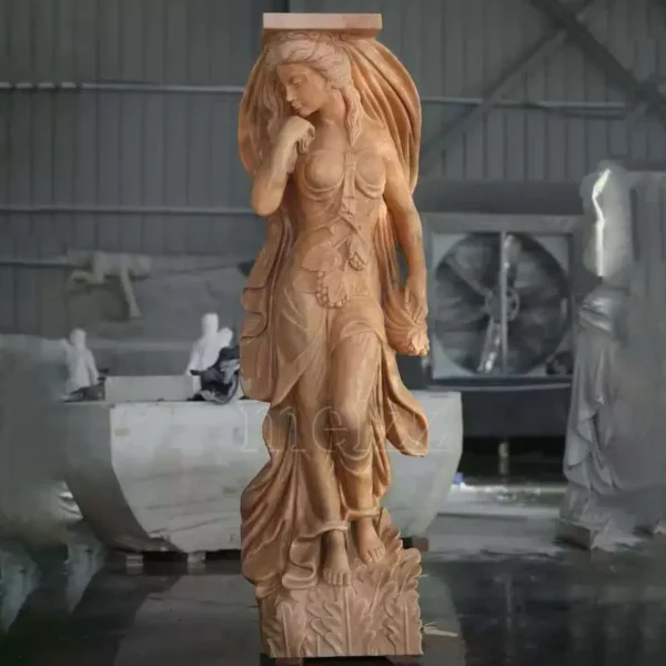 marble statue column