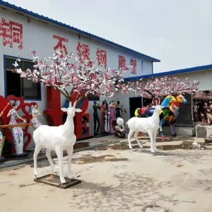 decorative deer figurines