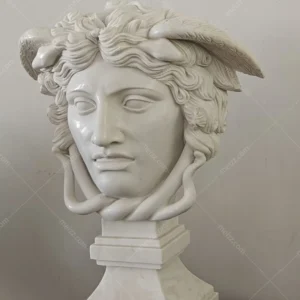 medusa bust sculpture